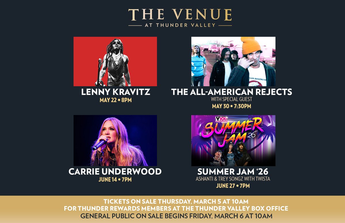 Thunder Valley Casino Resort tweet media