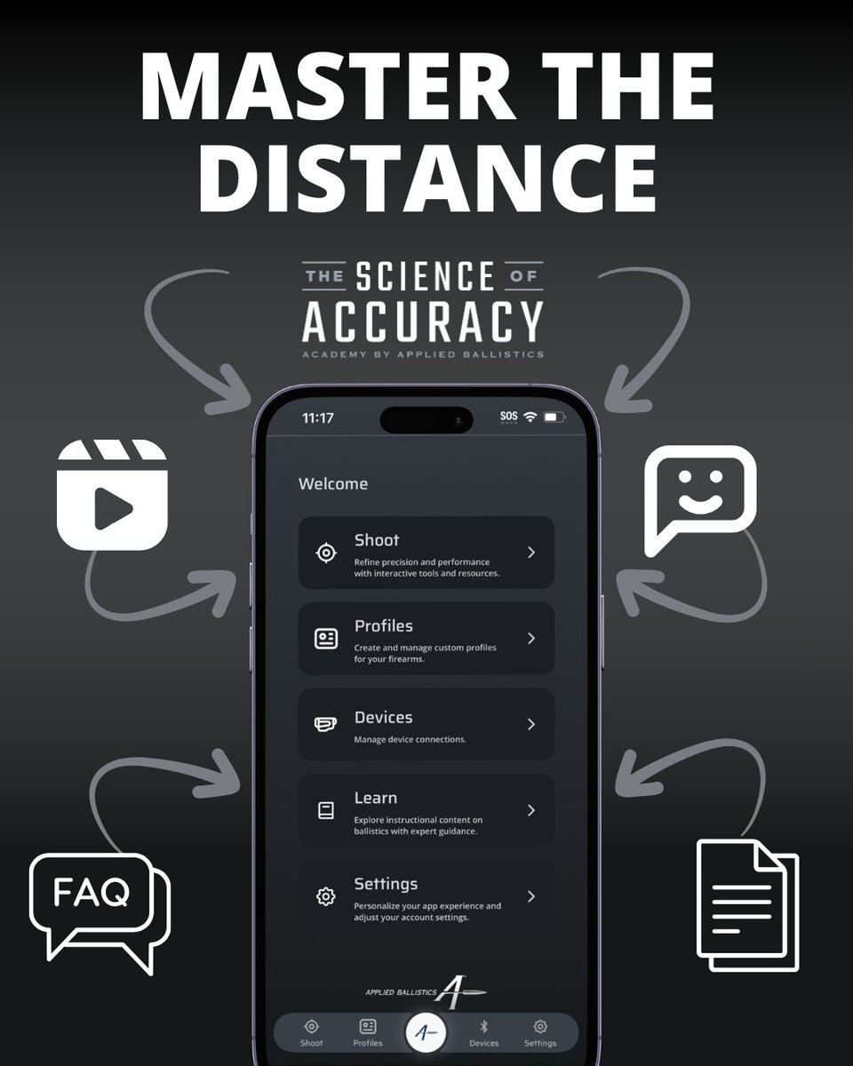 AppliBallistics's tweet photo. AB Quantum™ is more than just a solver—it’s the central hub for the Applied Ballistics® ecosystem. We’ve consolidated our most powerful resources into a single interface to keep you informed and on-target.

Learn more at https://t.co/Etjdhok72A
#abquantum #thescienceofaccuracy https://t.co/7qKFBc3m9q