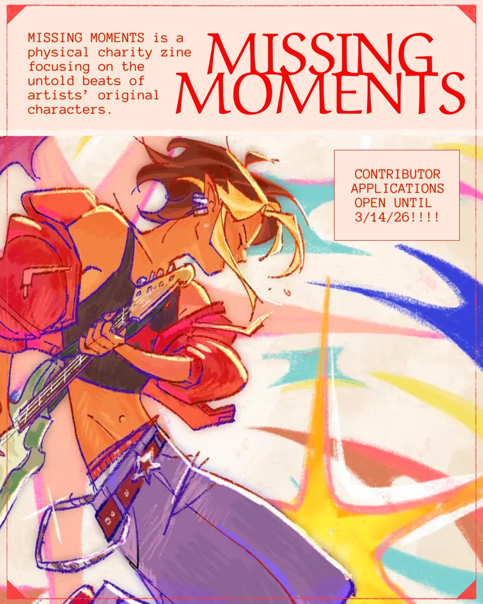 GUEST ARTIST -- .<a href="/chlowstix/">✧ chloe ✧</a> 

HI!! We're an OC zine with contributor applications open until the 14th. Hope to see you there! <3