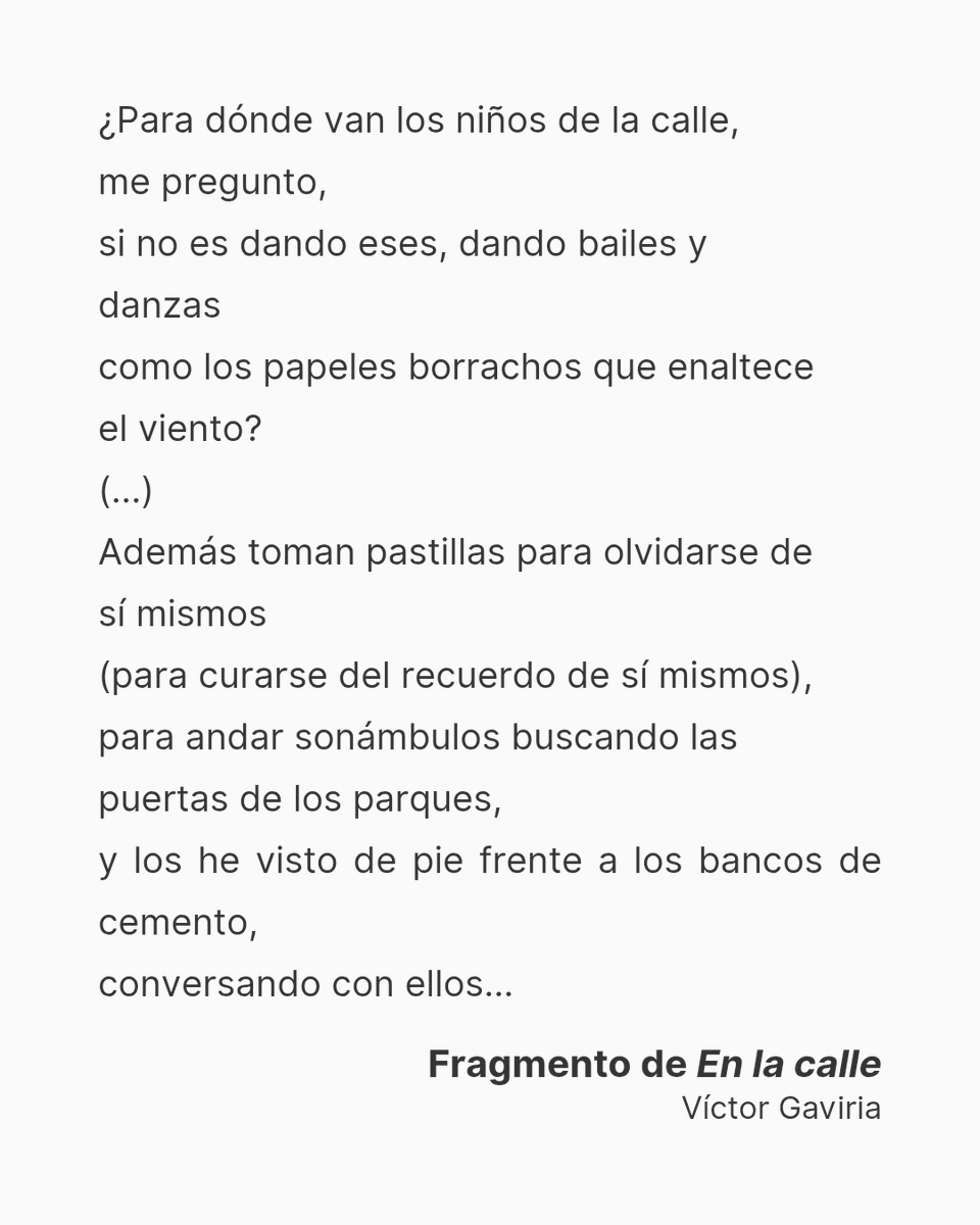 UniversoCentro's tweet photo. Un poco de ciudad, de vida en verso.
Lea este y más "Poemas alterados", y toda nuestra edición especial sobre drogas, publicado en el 2021, aquí: https://t.co/fpzDn8KPHF #UC124 https://t.co/qjSz8oUZmP
