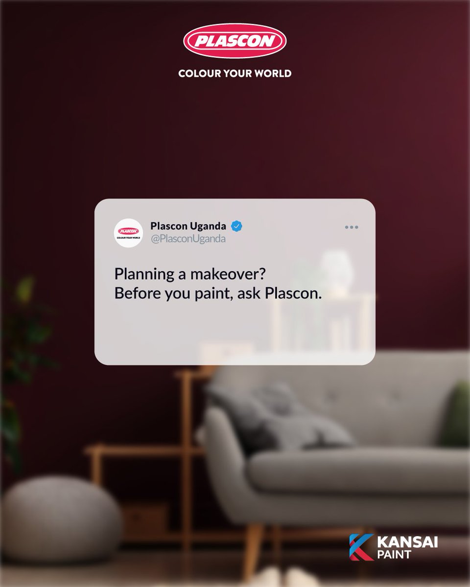 Plascon Uganda tweet media