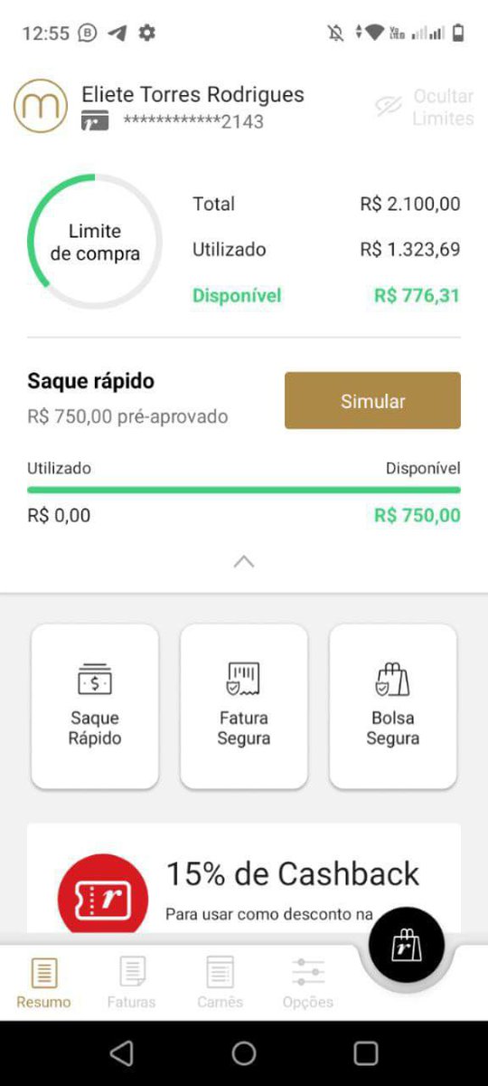 Notasfalsa's tweet photo. CARTÃO CONSULTÁVEL RENNER
LIMITE 776,31
VALOR 80,00
CARTÃO SERVE PRA FAZER COMPRAR ON-LINE 
OU FAZER VIRADA DE SALDO 
TRANSFORMAR O LIMITE EM PIX! https://t.co/7W1YCEz0RM