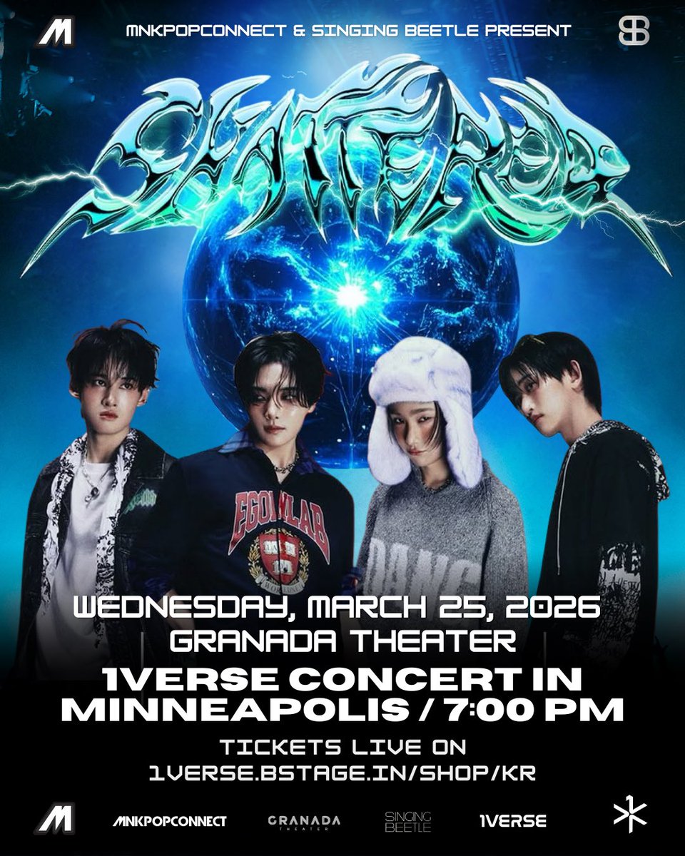 UPDATED DATE 🚨 1VERSE LIVE IN MINNEAPOLIS is now March 25, 2026