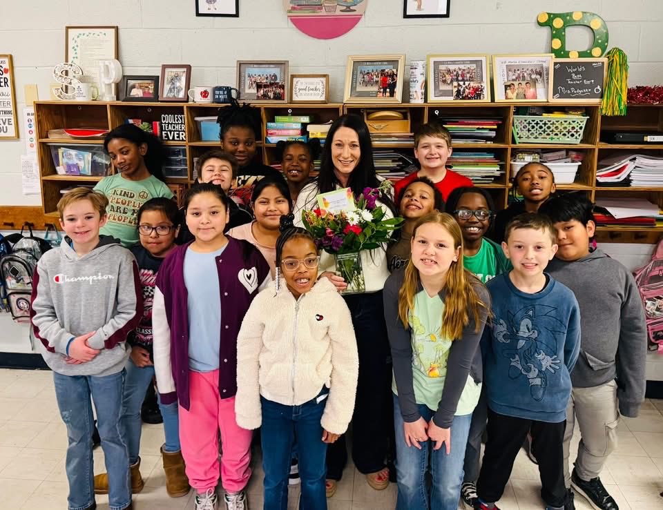 Congratulations to our Teacher of the 2026-2027 School Year, Mrs. Padgett and our Support staff of the 2026-2027 School Year, Mrs. Freeman!
 #5starculture