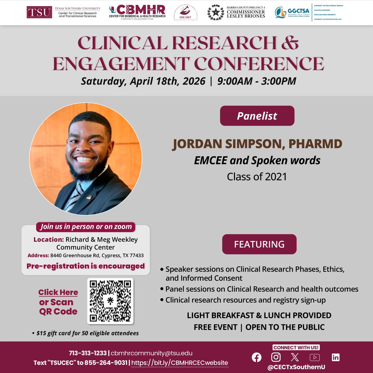 TSU's CBMHR - Community Engagement Core tweet media