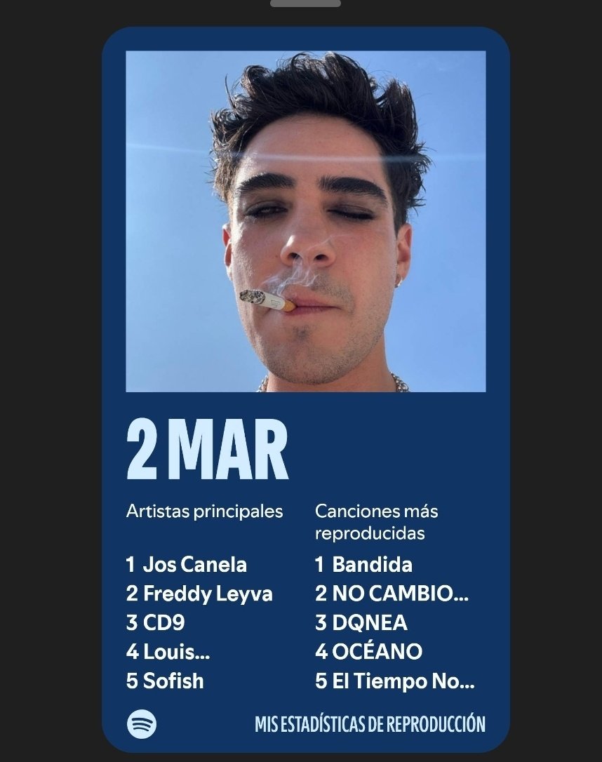 💙siempre fan de tu música <a href="/JosDice/">Jos Canela</a>