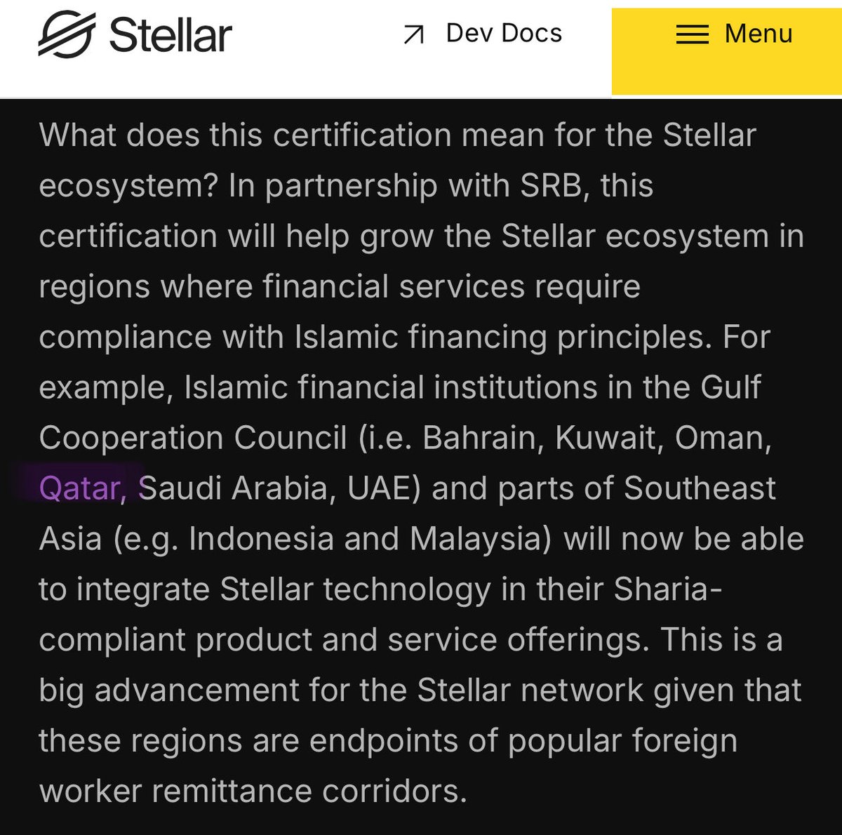 👀👀👀👀👀👀
Interesting email from Epstein to Jabor Yousef (Qatar Royal Family) where Epstein sends Jabor the Stellar announcement for their Sharia Compliance Certification for payment transfers and tokenization the day after it was announced 07/17/2018. 

Epstein was set to