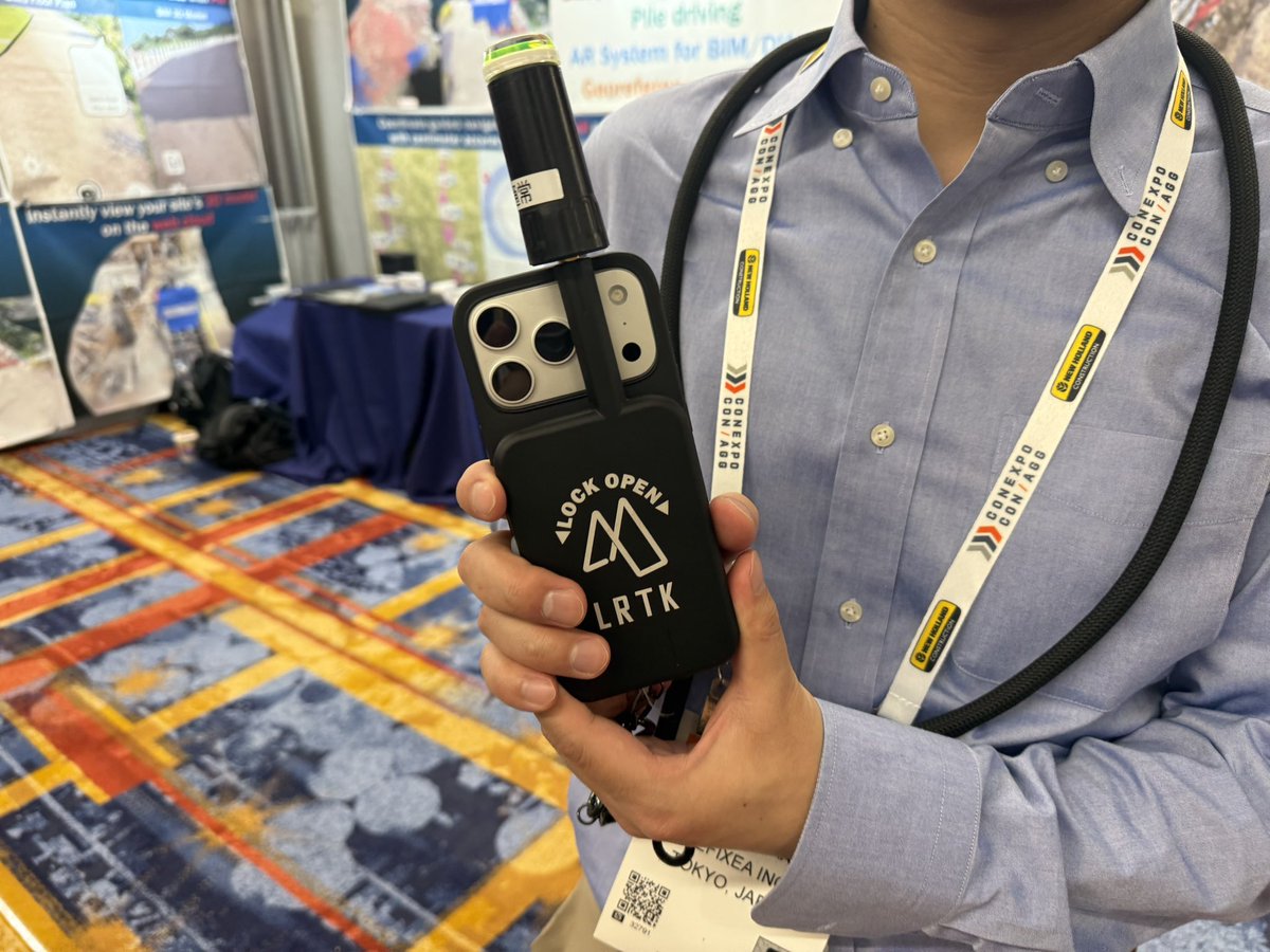 LRTK世界進出しとるやん！！
#CONEXPO2026 #LRTK