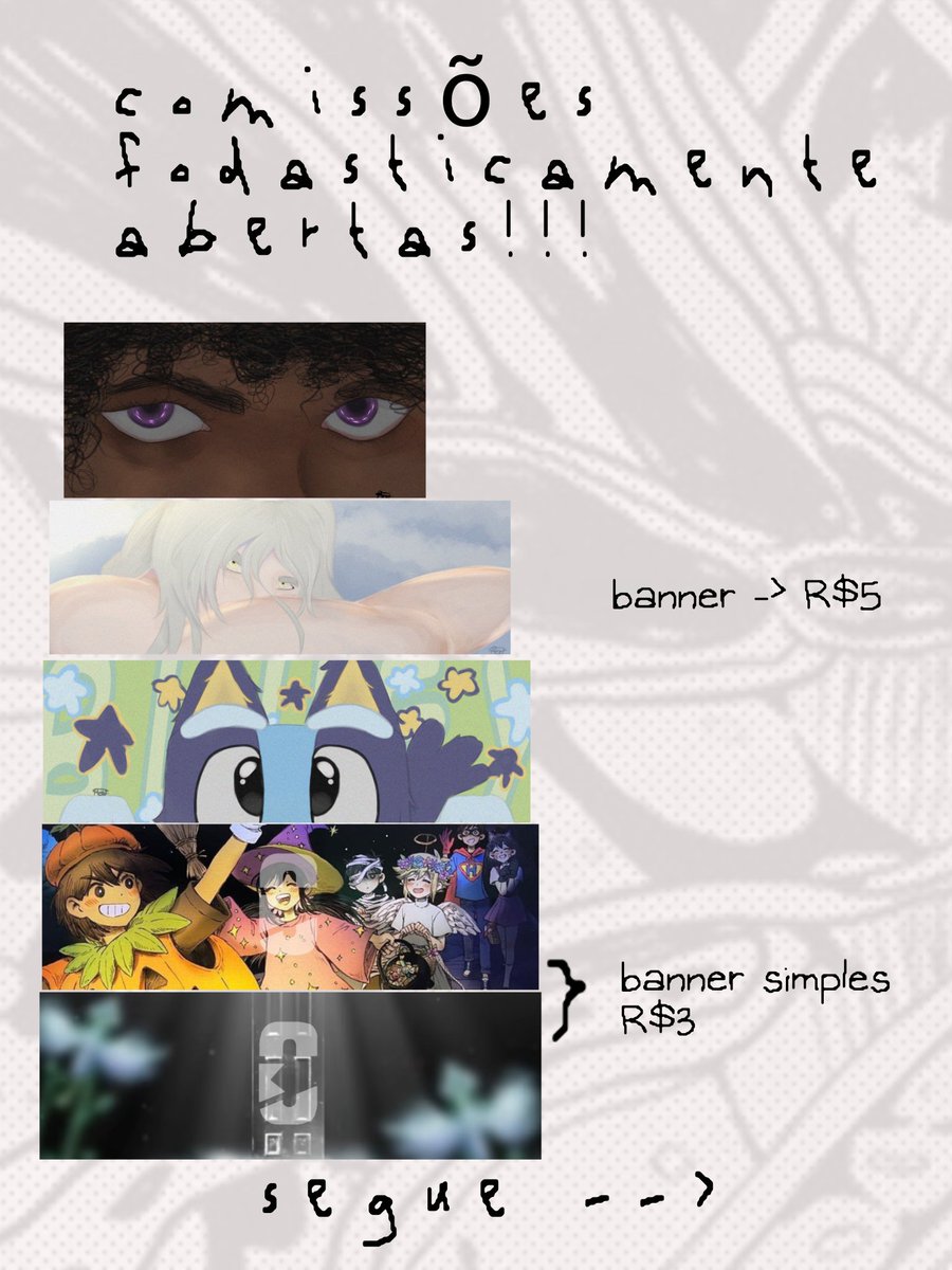 ↝❝ᒪᕮᕮᘉƬ❞ ↱ ᵕ̈ 🍉土᥍ COMISSÕES ABERTAS!! (0/3) tweet media