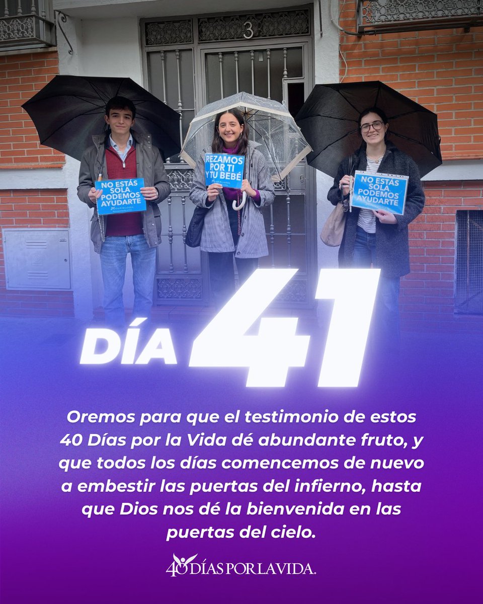 40 Días por la Vida tweet media