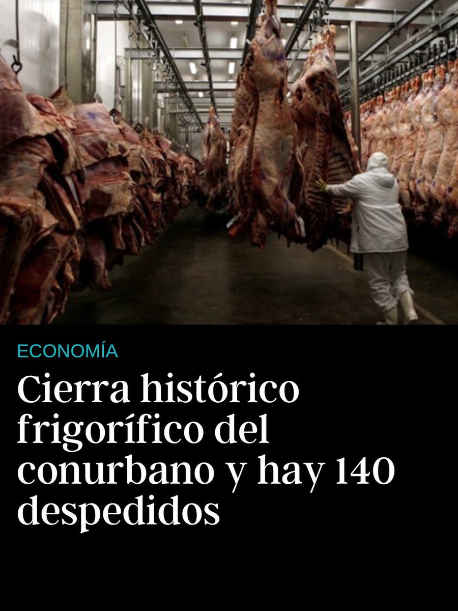 notienred's tweet photo. Cierra histórico frigorífico del conurbano y hay 140 despedidos https://t.co/ATzHHkhak2