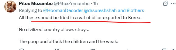 WHO DETERMINIES WHO HAS RIGHTS AND HASNT!!

We should thank god that these dog haters males <a href="/PitoxZomambo/">Pitox Mozambo</a> (definitely not men) weren't born some 80-100 years ago. Otherwise, they would have told the same thing to women and wouldn't have let us get our rights too!! Look at the