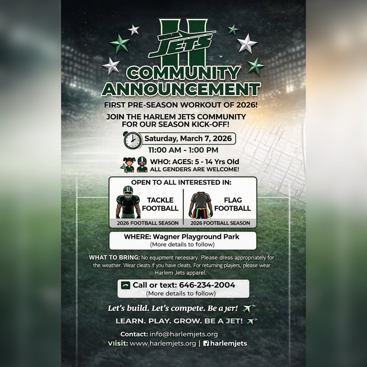 Harlem Jets Youth Sports and Development tweet media