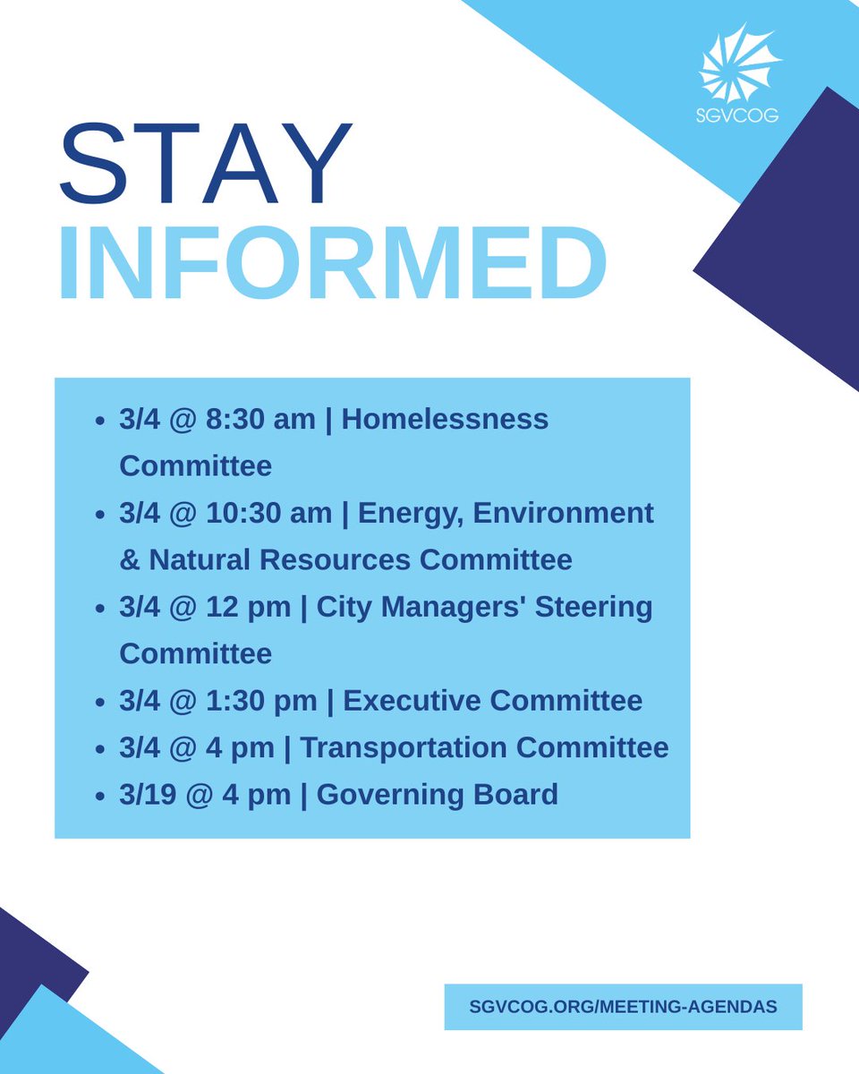 SGV Council of Governments tweet media