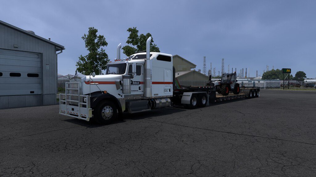 Matthew57738298's tweet photo. ATS released the Bobcat DLC, who else is liking the DLC?

#americantrucksim #ats #AmericanTruckSimulator #bobcat #bobcatdlc #kenworth #kenworthw900 #W900 https://t.co/66uhbK0FKL