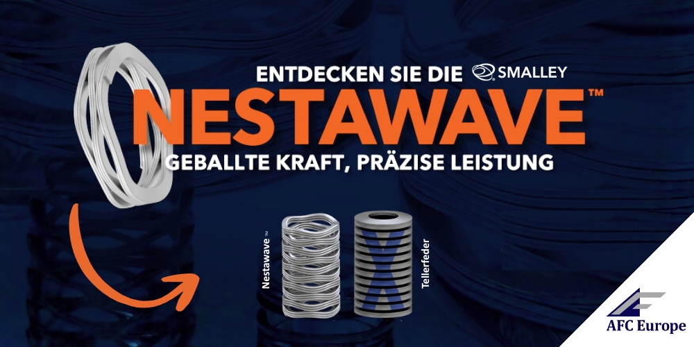 My_Factory_Mag's tweet photo. Smalley‘s Nestawave™ liefert hohe Kräfte und großen Federweg in einem einteiligen Design. Reduziert Bauraum, Montagefehler, optimiert Baugruppen
AFC Europe unterstützt mit Engineering-Service.

Mehr unter: https://t.co/e9n3ARzpsB

Anzeige #vfv26 #Engineering #ProductDesign https://t.co/8EgSF1OtFI