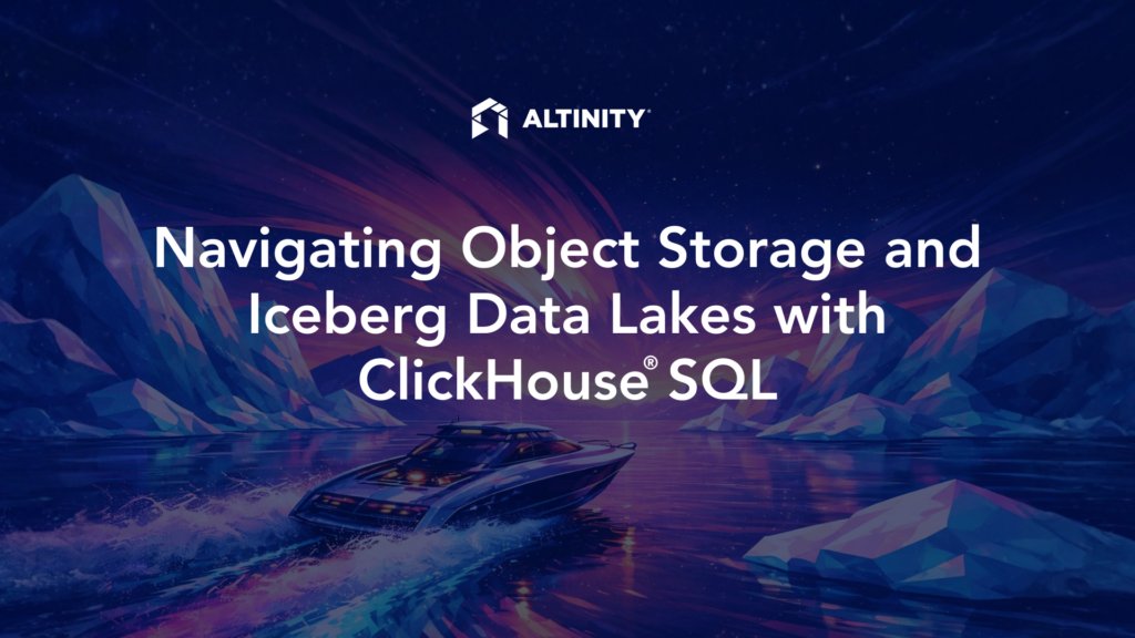 Altinity tweet media