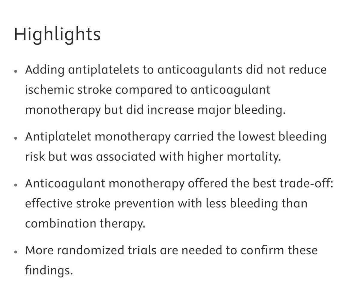 SABOURETCardio's tweet image. Our new #MA on #Antithrombotic strategy in #Stroke patients with #AF AND #Atherosclerosis in available online ☀️ one more original research with @A_Ibrahim_29 and @giuseppe_ando . Thanks to all coauthors for this achievement ☀️