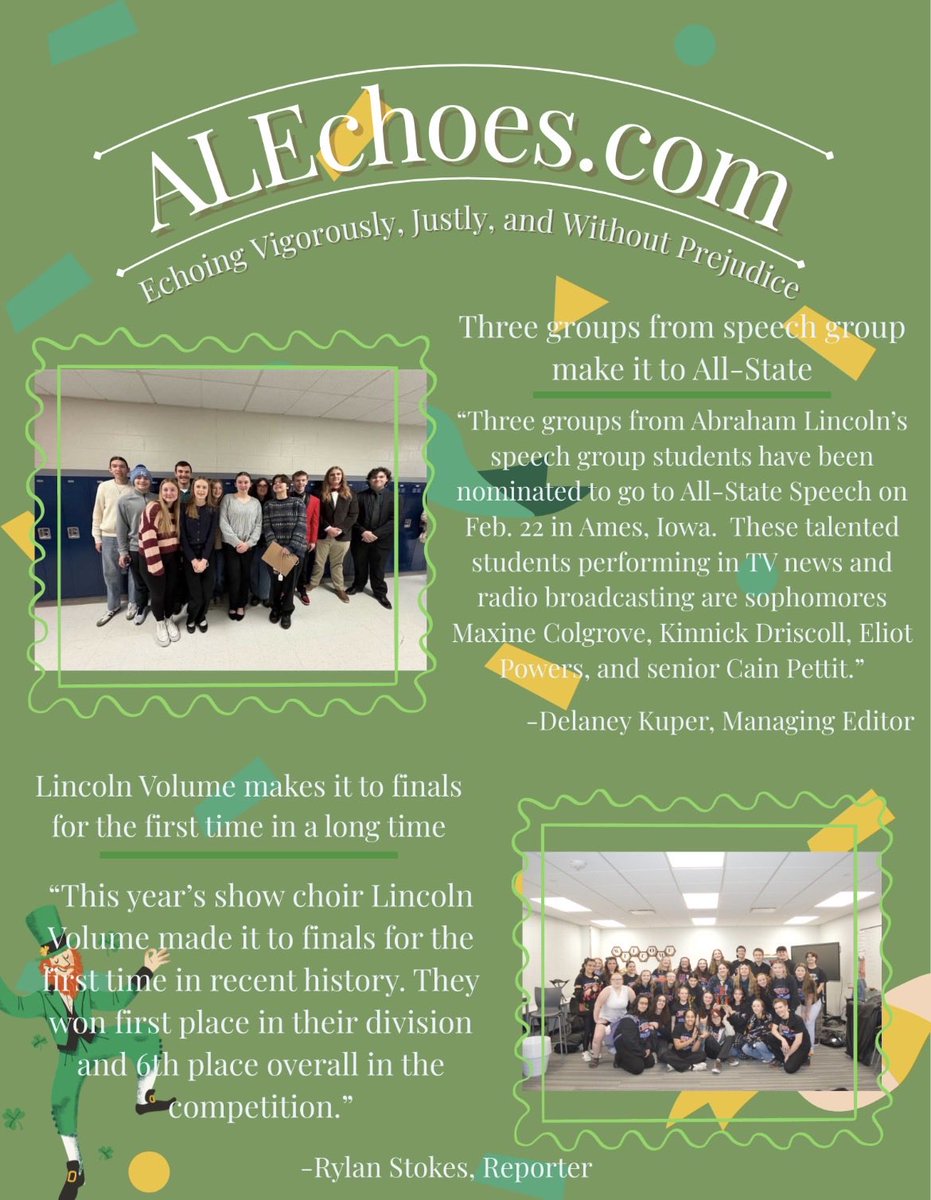 ALHS Journalism tweet media