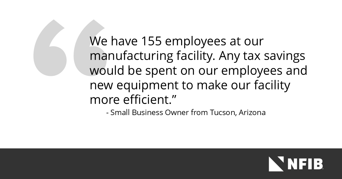 When Arizona doesn’t conform to federal tax changes, small businesses and their employees pay the price. It’s time for policymakers to provide clarity and stability. ow.ly/F1R950YoLrm