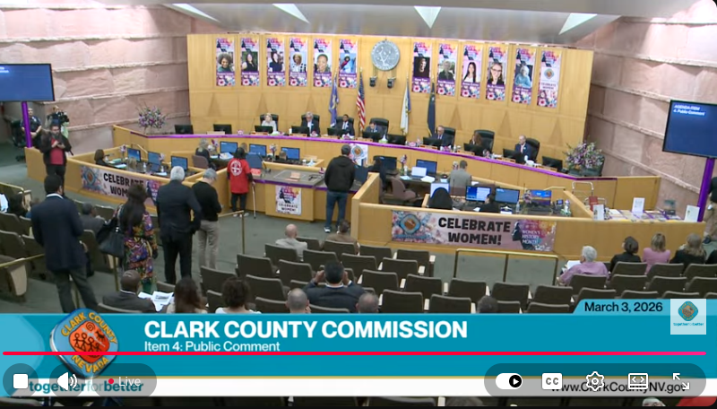 Culinary226's tweet photo. At @ClarkCountyNV public comment: Culinary Union called out unfair treatment of DBE airport concession workers at @LASairport. Las Vegas is a union town & workers shouldn’t get second-class contracts or be denied union access. We’ll be back every 2 weeks. #OneJobShouldBeEnough https://t.co/7LSqjSe004