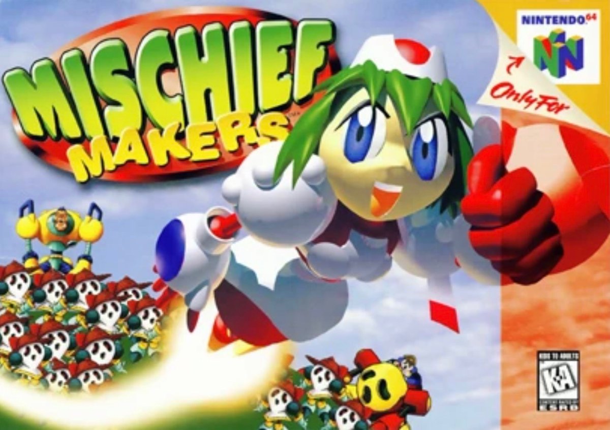 Gladwear's tweet photo. A quick sketch of #MarinaLiteyears from the #N64 game #MischeifMakers I did years ago. Absolutely loved this silly weird game as a child and it holds a special place in my heart ❤️ 

#n64fanart #ゆけゆけトラブルメーカーズ #UltraIntergalacticCybotG #ShakeShake https://t.co/2yMXzNvGbt