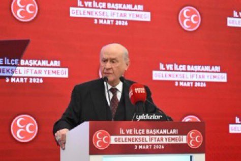 Genel Başkanımız Sayın Devlet BAHÇELİ, İl ve İlçe başkanlarımızın katılımıyla ATO Congresium’da düzenlenen iftar programına katıldı.