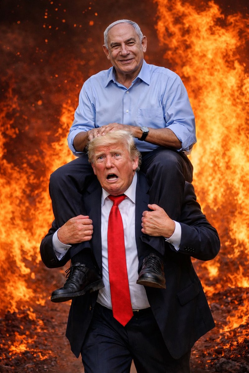 AlSheed's tweet photo. A strange and enigmatic relationship.. intriguing.. and at times.. surprisingly beneficial..!

#Netanyahu 
#Trump 
#IranWar 
#USIranWar 
#IsraelIranWar https://t.co/TXqwaJixmz