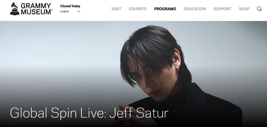 saturninabeat's tweet photo. 🎸🎶#JeffSatur is in NYC, today's upcoming presentation did SOLD OUT🥳

We can't wait to watch (hopefully) his performance at #GrammyMuseum (🙏🥹for general audience at any platform for international fans)🔥

Data: https://t.co/78NddLwVPY

#JeffSaturAtGrammyMuseum #GlobalSpinLive https://t.co/gksOWdr1LC