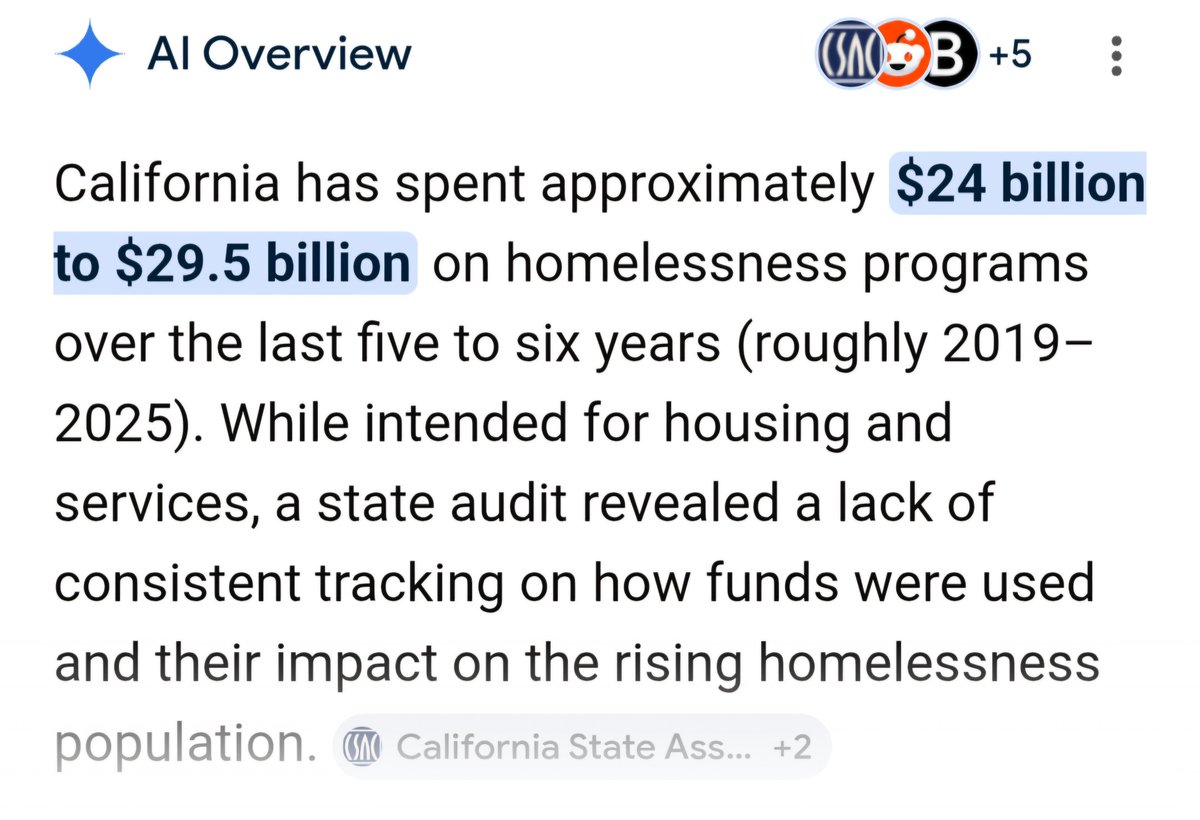 MartyHeart1's tweet photo. Hey Sunny! This morning on @TheView you said we could eradicate homelessness in America for $10 billion. You're wrong, as usual. CA has spent over twice that amount, and the problem is worse than ever there. https://t.co/3pFa9dnzb4