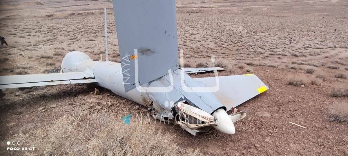 mdsufiyan99's tweet photo. #BREAKING
Hermes 900 downed in Iran
#IsraelIranWar #USIranWar https://t.co/6gZPMdayBH