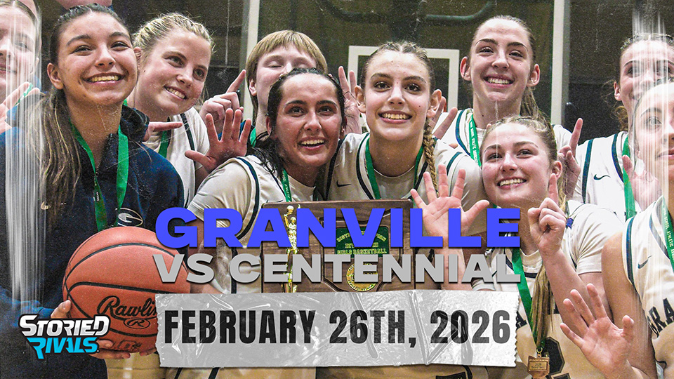 StoriedRivals's tweet photo. 𝐆𝐫𝐚𝐧𝐯𝐢𝐥𝐥𝐞 𝐖𝐢𝐧𝐬 𝟔𝐭𝐡 𝐒𝐭𝐫𝐚𝐢𝐠𝐡𝐭 𝐃𝐢𝐬𝐭𝐫𝐢𝐜𝐭 𝐓𝐢𝐭𝐥𝐞

@BlueAcesBball scored from the jump and held off the Stars, winning 42-31. Granville won their 6th STRAIGHT District Title in the process!

Highlight is HERE ⬇️
https://t.co/r4C4JehYjl https://t.co/AEfq2PsP5p