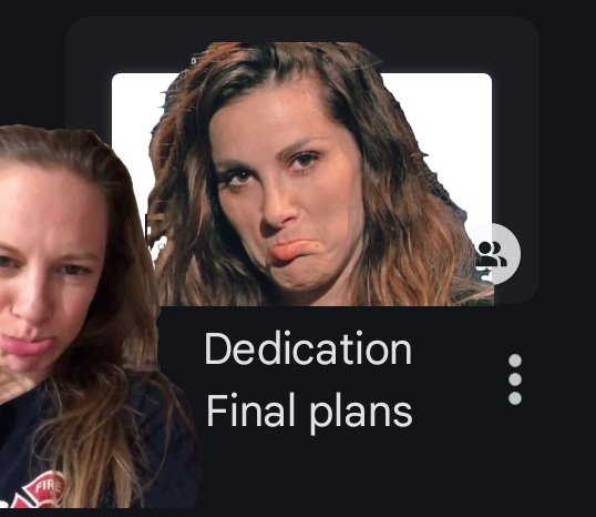 I did some planning earlier today...

And I would be lying if I said it didn't have me looking like this. 

(I do not want this to end)