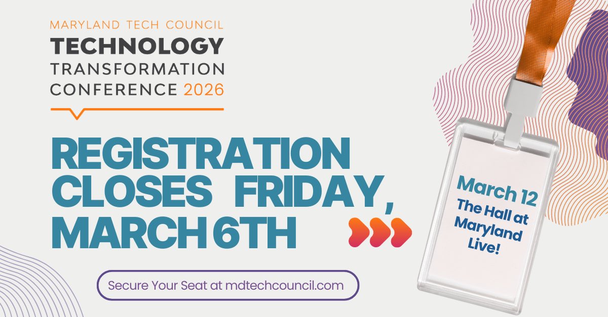 Maryland Tech Council tweet media