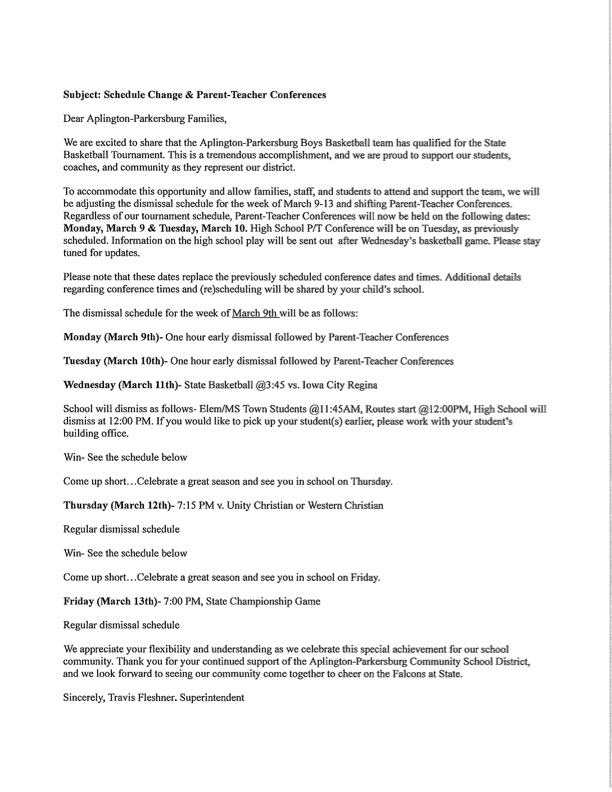 A-P Schools tweet media