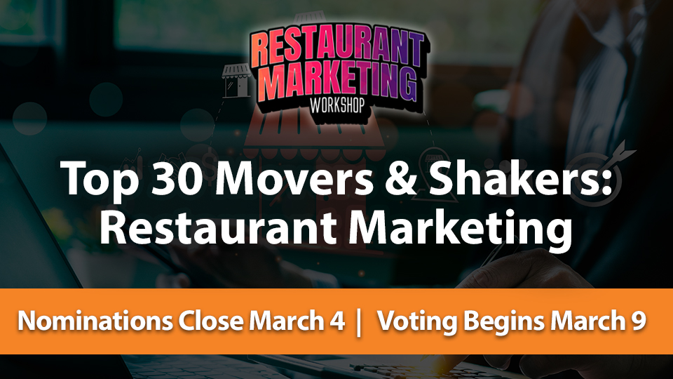 FastCasual's tweet image. Are you a visionary brand marketer shaping the future of dining? 🍽️ Nominate yourself for the Top 30 Movers &amp;amp; Shakers by March 4! Celebrate innovation, drive growth, and join us in Boston this June. 🏆ow.ly/tXzk50YoLT5 #RestaurantMarketing #Top30Movers #FoodBiz