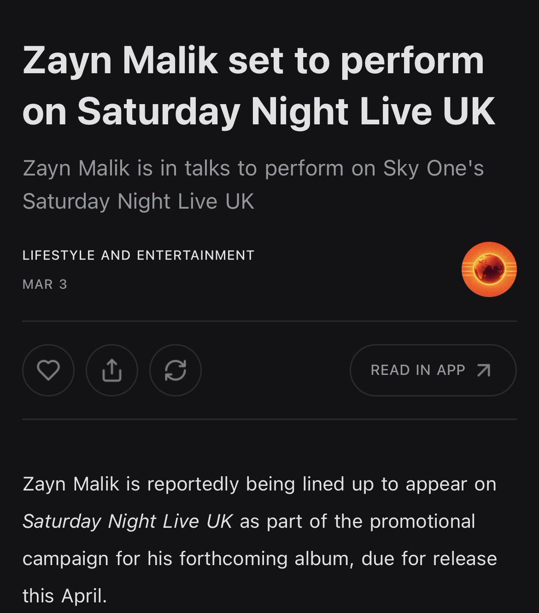 WE ARE SO BACK ZAYN????????