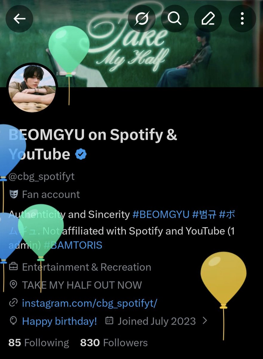 BEOMGYU on Spotify & YouTube tweet media
