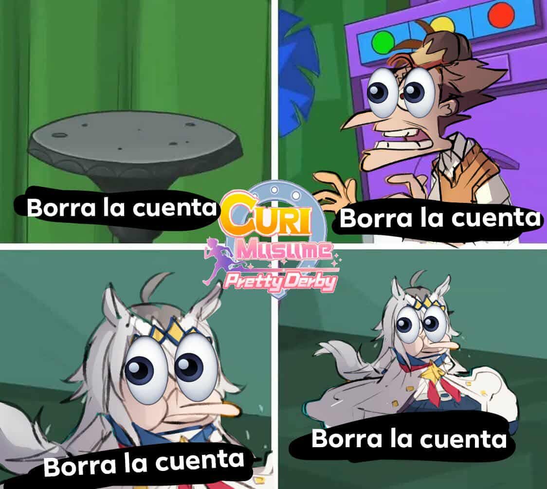 Nuevo meme, se usa cuando 

#umamusume #CuriMusume #UmaMusumeCinderellaGray