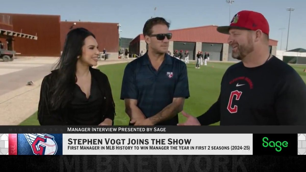 "We played our best baseball the last five weeks of the season, and we have all of those guys back."
With the @CleGuardians looking to retain their division title, could Stephen Vogt win his third straight AL Manager of the Year award? 😅
MLB Network + @SageUSAmerica