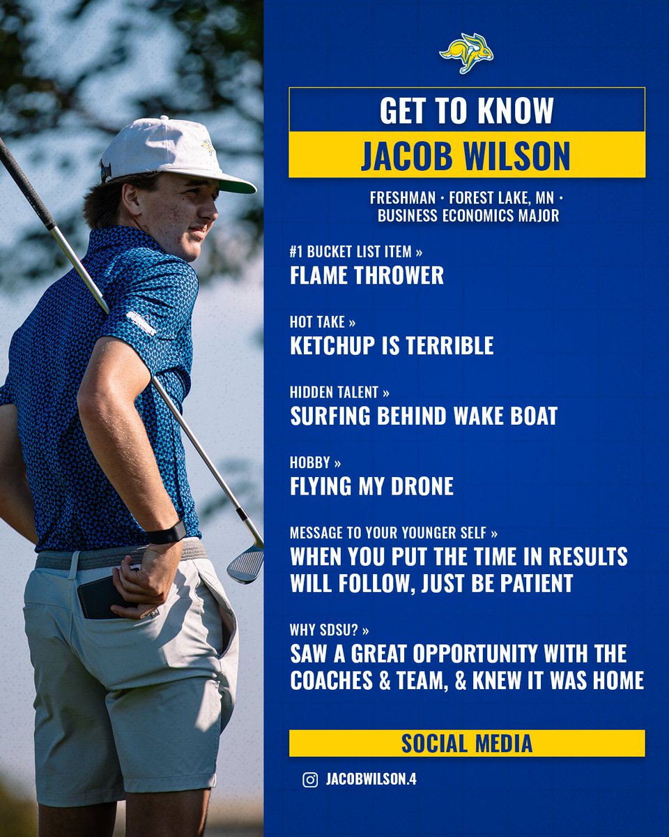 Jackrabbit Men's Golf tweet media