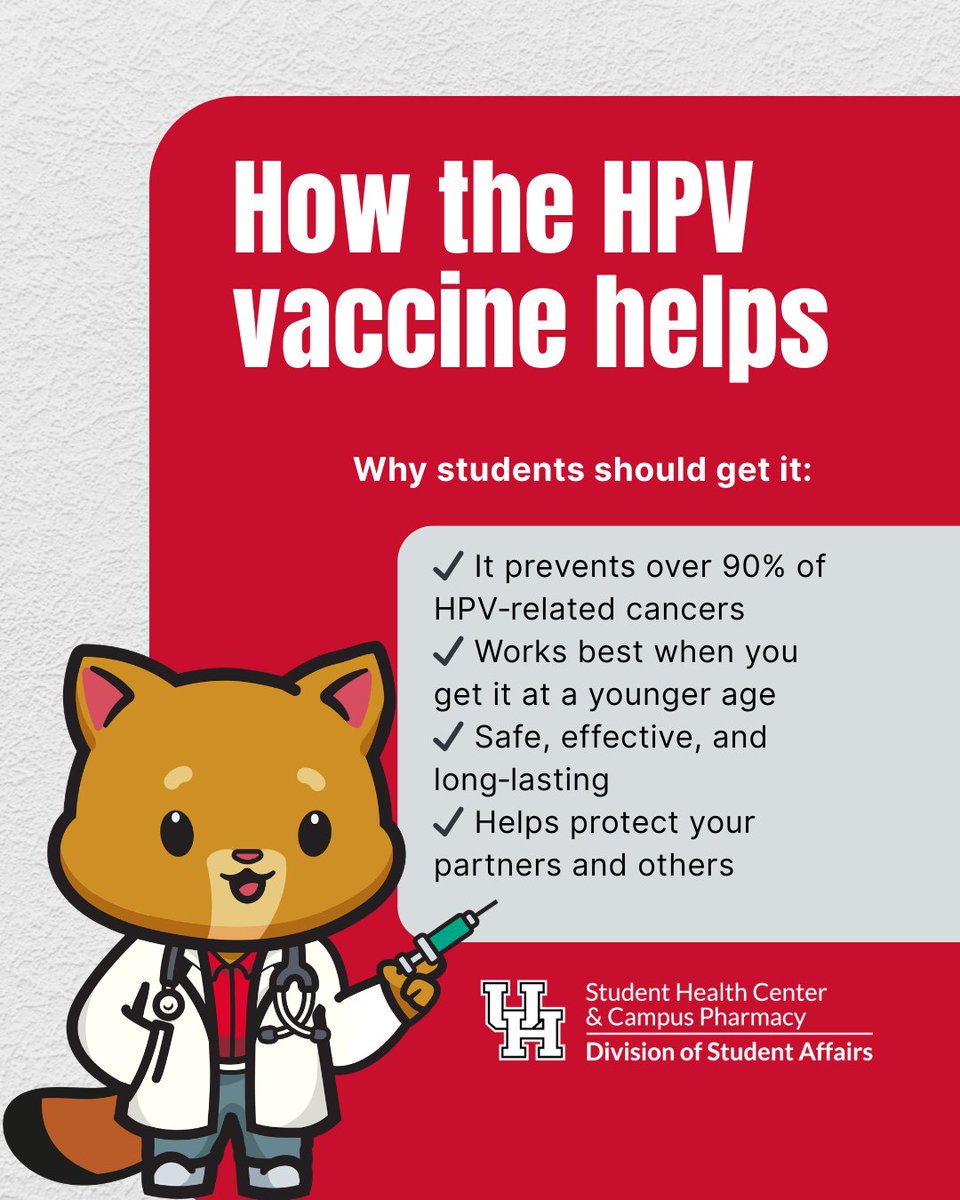 UH Student Health Center tweet media