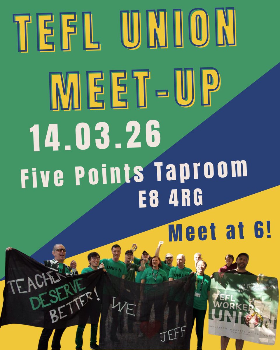 TEFL Workers' Union tweet media