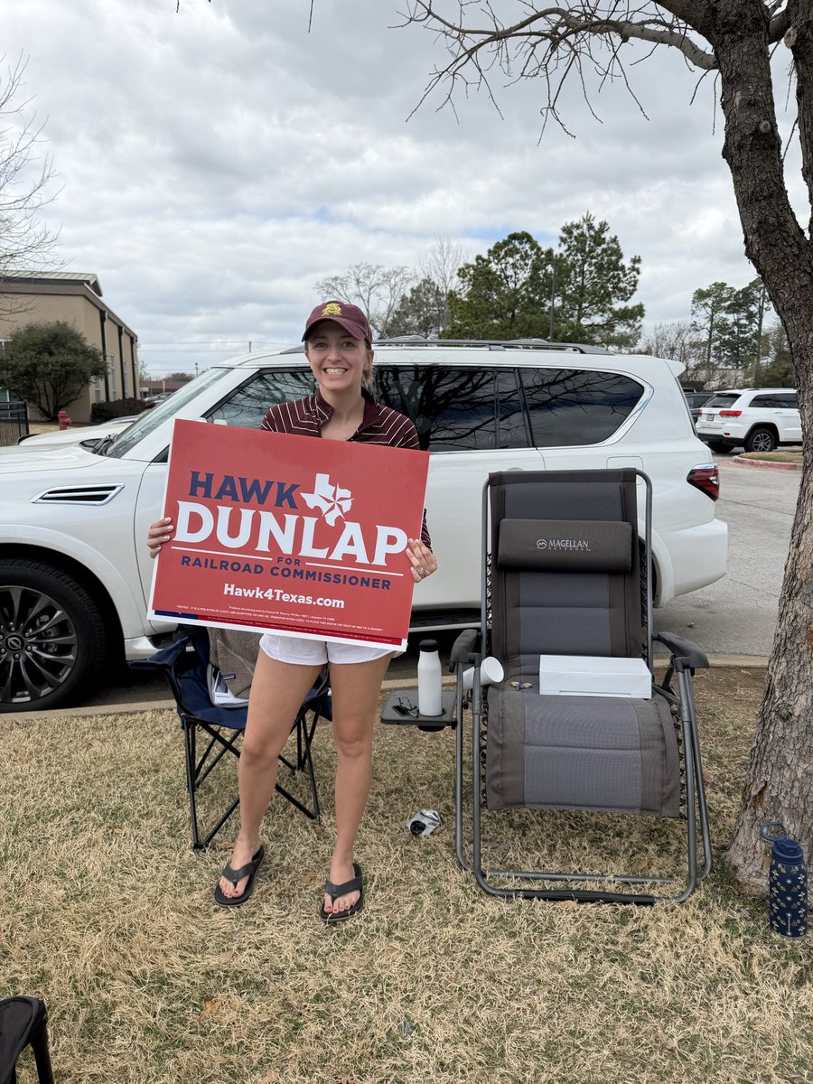 HawkDunlap's tweet photo. Hearing good things from Smith County! A little over 6 hours left to get out and cast your ballot to #hirehawk https://t.co/rbwp3KPd5s