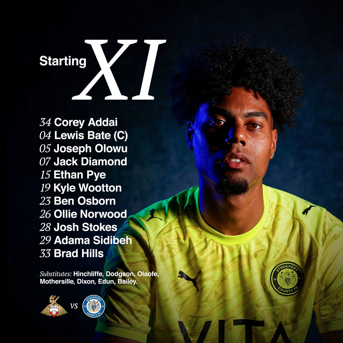 Stockport County tweet media