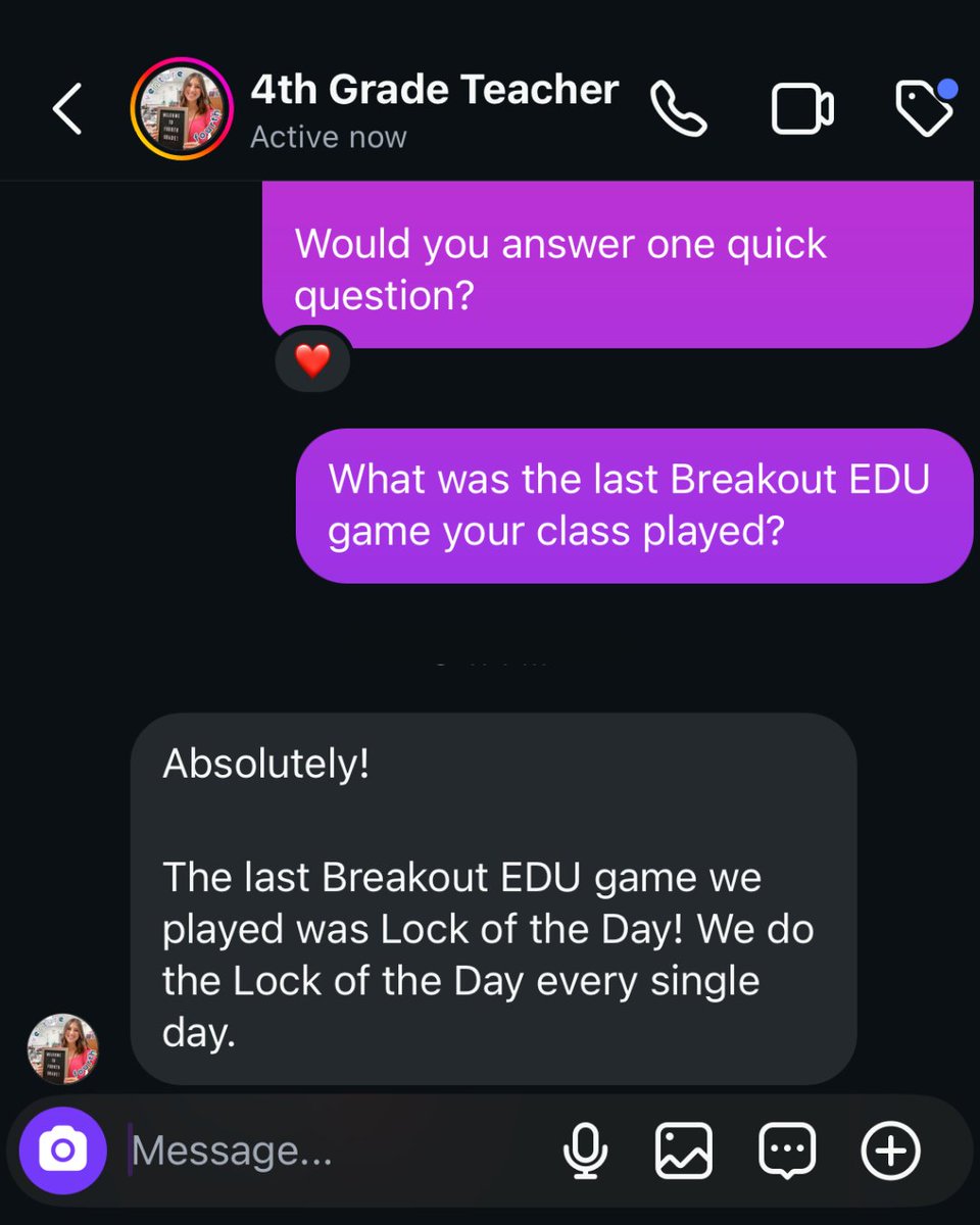 Breakout EDU tweet media