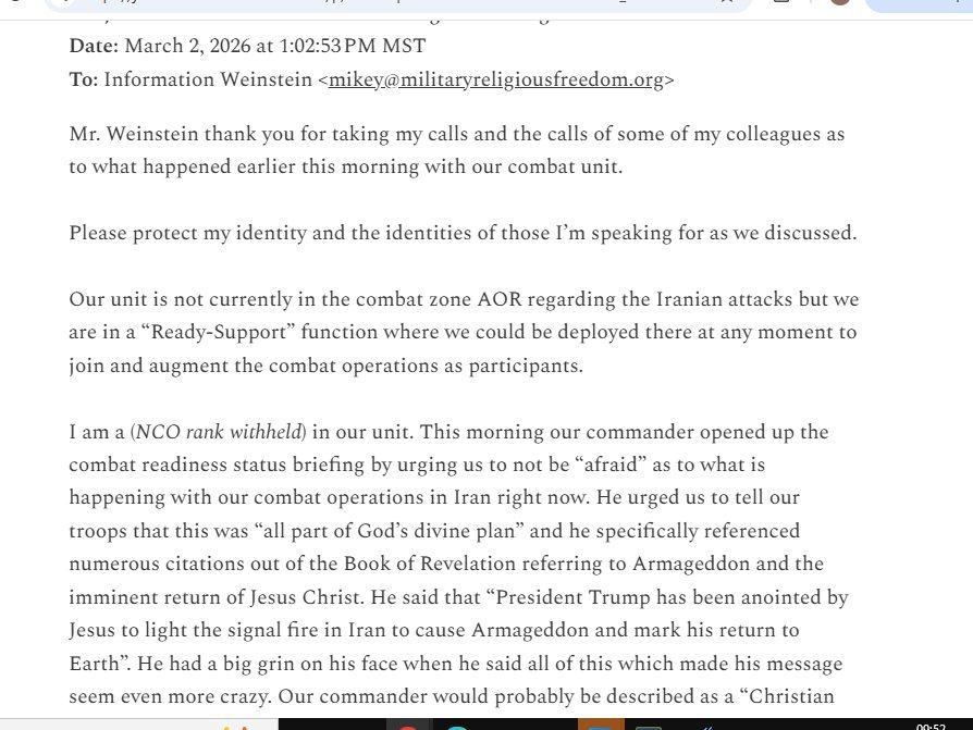 Evangelists and Zionists want you all to die.

For different reasons, sure.  But the road to their goals is paved with your dead bodies.