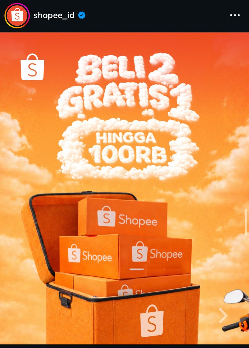 armaaasbs's tweet photo. wohoo promo beli 2 gratis 1 di shopee masih ada buruan dah belanja untuk lebaran sekalian di promo puncak shopee big ramadan sale ✨🎀 #ShopeePromoPuncakHariIni https://t.co/ecVZBWyAcv