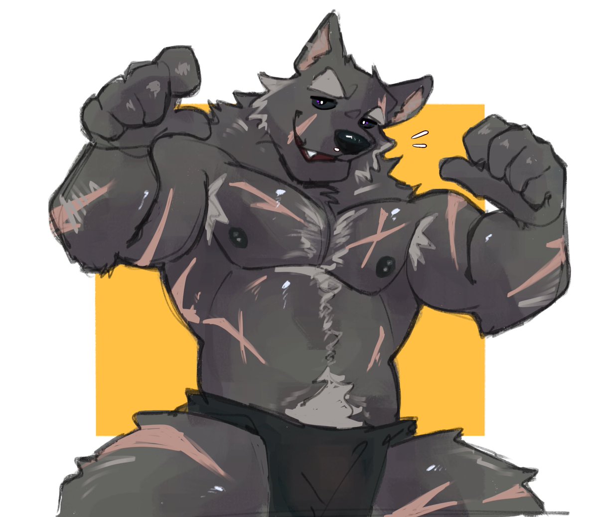 My blaidd cant be this cute doodle