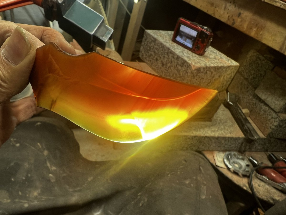 本日の磨き上がり 精霊石の御守り刀 Hサードニクス